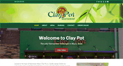 Desktop Screenshot of claypotwaco.com